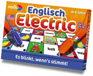 Noris Spiele 606013705 - Englisch Electric Kids