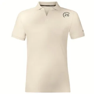uvex Kollektion 26 Herren Poloshirt weiß/beige S - 7010909