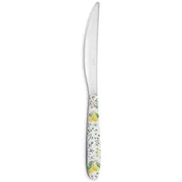 EasyLife Tafelmesser Fleurs et Citrons Spülmaschinengeeignet, Mehrfarbig, Zitronen, H: cm