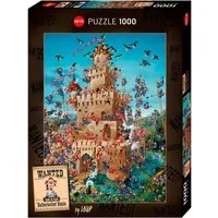 HEYE Puzzle Safeckracker Suzie / Wanted!, 1000 Puzzleteile, Made in Germany