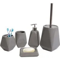 MCW Seifenspender MCW-C71, (Set, 5-tlg), 5-teiliges Set, wechselbarer Bürstenkopf, austauschbarer Seifenspender