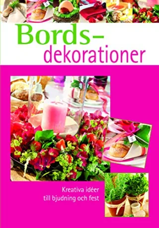 Tischdekorationen.