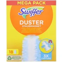 Swiffer Staubwedel Swiffer Duster Staubmagnet Nachfüller Mega Packung mit 18 Stück