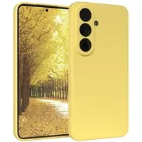 EAZY CASE Handyhülle TPU Hülle für Samsung Galaxy S26 6,3 Zoll, Handy Softcase stoßfest Hülle mit Kameraschutz Bumper Tpuhülle Gelb