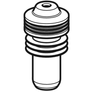 Geberit Schutzstopfen für Medienleerrohr für DuoFresh Modul, 244090001 244090001