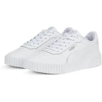 PUMA CARINA 2.0 Sneaker aus Leder, mit Schnürung, mit SOFTFOAM+ Innensohle