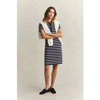 Gant Polokleid SLIM STRIPED PIQUE POLO Slim fit mit Polokragen