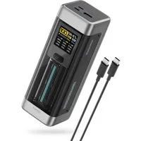 Cuktech CUK00P23GLBK Powerbank 25000 mAh (5, 9, 12, 15, 20 V), 210W Leistung mit 140W Schnellladen und TFT Display
