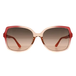 Guess GU00100 74B Kristall rosa grau blau Sonnenbrille