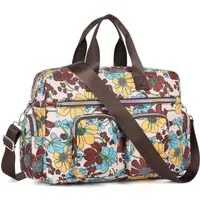 KONO Handtasche Damenhandtasche, Wasserdicht mit Blumenmuster
