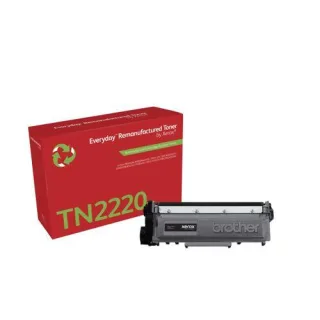 Xerox Everyday Black Toner ers. Brother TN2220 Stand. Cap.