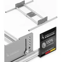 Kasper Solutions® Oberfräse Planfräsvorrichtung - Oberfräse Führungsschiene XXL, (Oberfräse Führungsschiene, Planfräsvorrichtung), Oberfräse Führungsschiene
