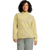 Jack Wolfskin Strickfleece-Pullover mit All-Over-Print, aus 200er Fleece