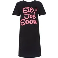 TEMPTATION Nachthemd Damen Schlafshirt mit kurzem Arm (1-tlg) Baumwolle