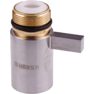 Hansa Oberteil mit Griff edelstahl 5991332196 Edelstahl-Look