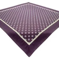 Brilliant Tischdecke Bestickt / Versch. Farben / 85x85cm / TW-4291G, Bestickt