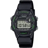 CASIO TIMELESS COLLECTION Chronograph W-220H-1A3VEF, Quarzuhr, Armbanduhr, Damenuhr, Herrenuhr, digital