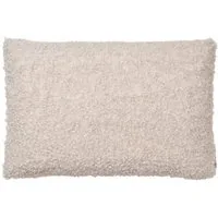 blomus Kissenhülle -TEDDY- Kissenbezug, Dekokissen, Kuschelkissen, Wohnkissen modern, Flauschig, inkl. Trageschlaufe, inkl. Filzgleitern