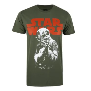 Star Wars - T-shirt - Homme (Vert kaki)