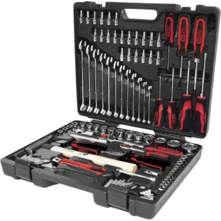 KS Tools 1/4 +1/2 CHROMEplus Universal-Werkzeug-Satz, 97-tlg