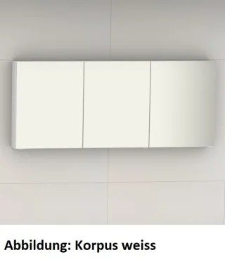 Artiqua Spiegelschrank , Oxid Dunkelgrau quer, 070-SET-1-16-723 070-SET-1-16-723