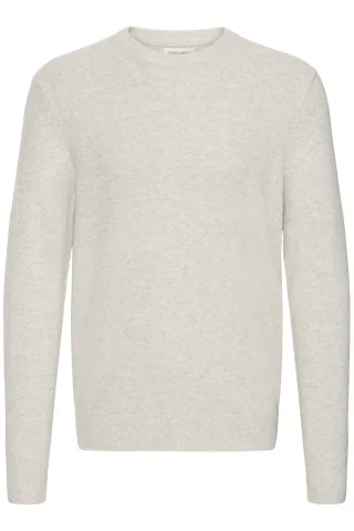 Casual Friday - CFHEINE 0296 CREW NECK KNIT glacier gray melange - Gr. - S