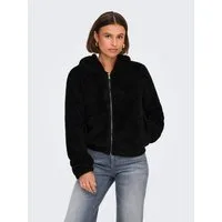 ONLY Kapuzenplüschjacke ONLNEWANNA CONTACT SHERPA JKT OTW NOOS Kunstfaser