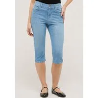 ANGELS 5-Pocket-Jeans ANACAPRI in Capri-Länge, Slim Fit mit Stretch