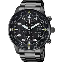 Citizen Chronograph CA0695-84E, Armbanduhr, Herrenuhr, Solar, Stoppfunktion, Edelstahlarmband
