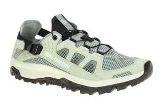 Salomon 491107 TECHAMPHIBIAN 5 Women's Halbschuhe Green Milieu/S Sea Foam/C A...