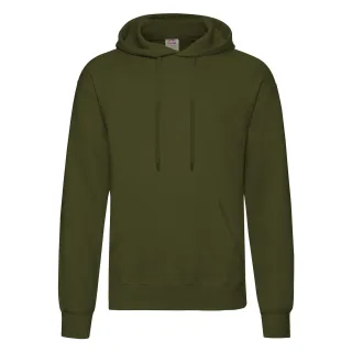 Fruit of the Loom - "Classic" Sweatshirt mit Kapuze für Herren/Damen Unisex (Klassisch Olivgrün)