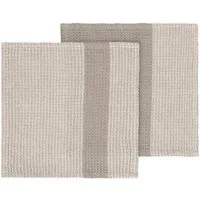 blomus Geschirrtuch Set 2 Spültücher -GANO- Küchentücher, Tücher zum Abtrocknen, (2-tlg), 2er Set, saugfähige Oberfläche, Bio-Baumwolle