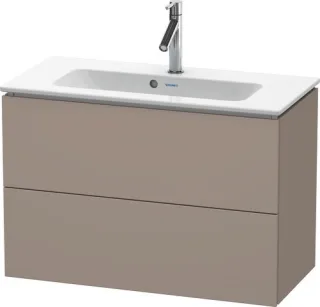 Duravit L-Cube Waschtischunterbau wandhängend Basalt Matt 820x391x550 mm - LC625704343 LC625704343