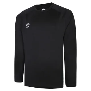 Umbro - Drill-Top für Herren - Rugby Raglanärmel (Schwarz)