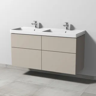 Sanipa 3way Waschtischunterbau zu Villeroy & Boch Avento Waschtisch mit 4 Auszügen, Kaschmir-Matt SP6251U