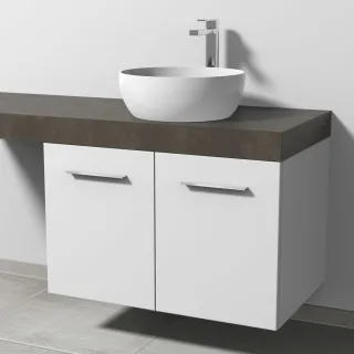 Sanipa Waschtischunterbau mit Türen 2morrow (G2363) 510x800x520 Weiß-Matt, G236301 G236301