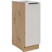 Küchen-Preisbombe Unterschrank Schrankauszug 30cm Küche SOLANO Kaschmir beige Küchenzeile Küchenblock