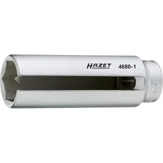 HAZET Lambda-Sonden Einsatz Vierkant 12,5 mm (1/2 Zoll) - 4680-1