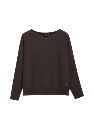 s.Oliver BLACK LABEL - Strickpullover braun - Gr. - 46