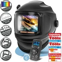STAHLWERK Schweißhelm Automatik-Schweißhelm MASTER 3-in-1 mit (Set, 1-tlg., Set), True-Colour-Echtfarbwiedergabe