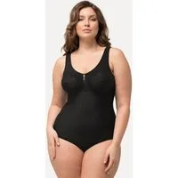 Ulla Popken Body Shaping-Body Nadelstreifen ohne BH tragbar