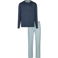 Phil & Co. Schlafanzug Herren Pyjama lang (2 tlg) Modisches Design