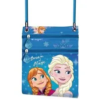 Karactermania Brustbeutel Disney Elsa Umhängebeutel Umhängeportemonnaie Geldbörse Geldbeutel, mit Reißverschluss