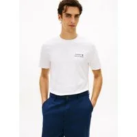 Tommy Hilfiger T-Shirt BRAND LOVE EMBRO STACK mit großem Rückenprint, regular fit