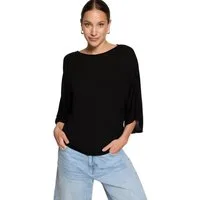 Zero Kurzarmshirt Damen mit Fledermausärmeln (1-tlg) Plain/ ohne Details