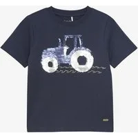 Minymo T-Shirt T-Shirt SS Reversible Sequins
