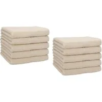 Betz Gästehandtücher 10 tlg. Gästehandtücher-Set PREMIUM 100 % Baumwolle 30x50cm, 100% Baumwolle (10-St)