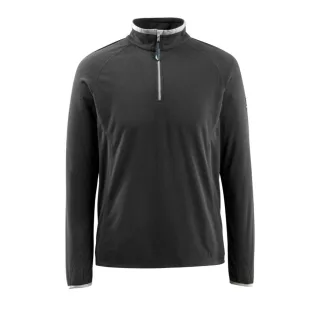 MASCOT Metz Fleecepullover mit kurzem Reißverschluss CROSSOVER Schwarz XXL - 50148-239-09-2XL