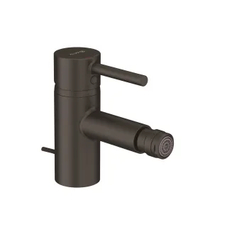 KLUDI BOZZ Bidet-Einhandmischer Ablaufgarnitur mattschwarz 385333976