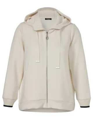 Frapp - Jacke Kapuze 1/1 Arm Zipper butter / navy - Gr. - 44